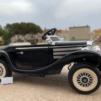 venta COCHE INFANTIL MERCEDES VINTAGE 12V 540K, 4X4, 4WD, HASTA 100KG DE CARGA - BN540KBLACK